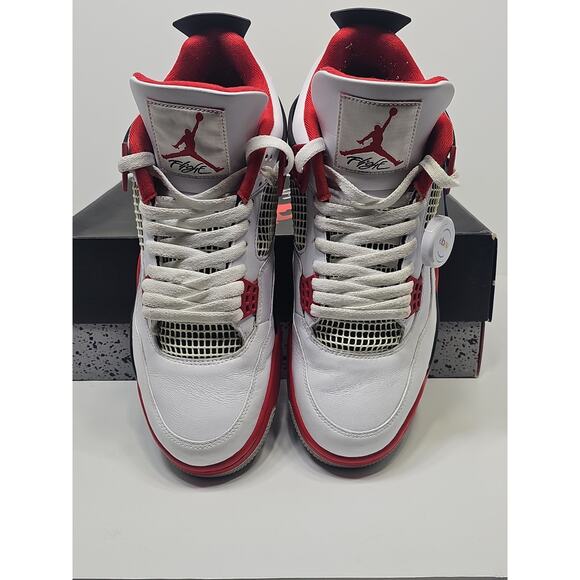 Jordan 4 Retro OG Mid Fire Red Sz 12 DC7770-160 PRE-OWNED main image 7